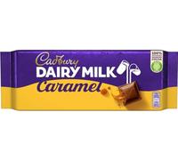 Cadbury Dairy Milk Chocolate Caramel Bar 120g 4057363