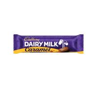 Cadbury Dairy Milk Caramel Chocolate Bar 45g Pack of 48 4276628