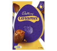 Cadbury Dairy Milk Caramel Chocolate Easter Egg, Includes 1 Large Chocolate Shell and 1 Caramel Egg, Gift for Easter, 190 g (Pack of 1)