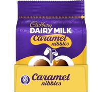Cadbury Dairy Milk Caramel Nibbles, Milk Chocolate With Caramel Centres, 85 g (Pack of 10)
