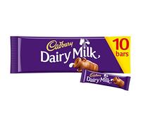 Cadbury Dairy Milk Chocolate Bar, 10 x 29.3g