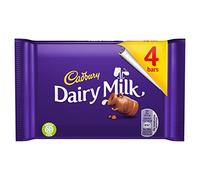 Cadbury Dairy Milk Chocolate Bar, 4 Bars 108.8 g