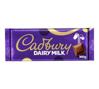 Cadbury Dairy Milk Chocolate Bar, Smooth & Creamy Milk Chocolate, 360 g (Pack of 1)