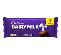 Cadbury Dairy Milk Chocolate Bars, Classic Creamy Taste, Multipack of Single Bars 27.2 g (Pack of 7)