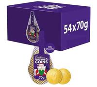 Cadbury Dairy Milk Chocolate Christmas Coins Net 70g - Pick Your Coins - Festive Milk Chocolate Coins