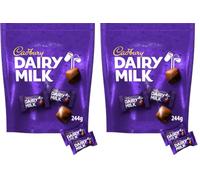 Cadbury Dairy Milk Chocolate Chunk Pouch, 244 g (Pack of 2)