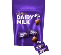 Cadbury Dairy Milk Chocolate Chunk Pouch, The Classic Creamy Taste, 270 g (Pack of 1)