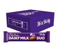 Cadbury Dairy Milk Chocolate Duo Bar 54.4g x 36