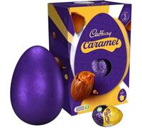 Cadbury Dairy Milk Chocolate Easter Egg Easter Egg Hunt Special Collection Gifts School Buttons Caramel White Chocolate Dark (195g, Caramel)
