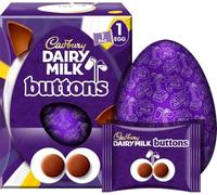Cadbury Dairy Milk Chocolate Easter Egg Easter Egg Hunt Special Collection Gifts School Buttons Caramel White Chocolate Dark (195g, Dairy Milk Buttons)