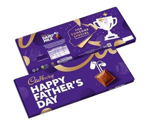 Cadbury Dairy Milk Chocolate Happy Father's Day Giant 850g Bar
