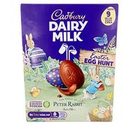 Cadbury Dairy Milk Chocolate Small Easter Egg Hunt Carton, Egg Hunt, Chocolate Egg, Cadbury, 130g