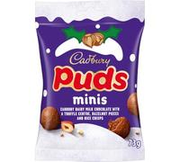 Cadbury Dairy Milk Christmas Mini Puds, 73 g (Pack of 1)