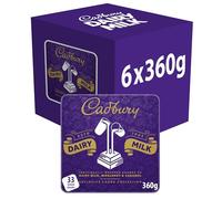 Cadbury Dairy Milk Chunk Collection Gift Tin 360g Box of 6