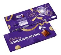Cadbury Dairy Milk Congratulations Gift Chocolate Bar Extra-Large 850g