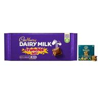Cadbury Dairy Milk Crunchie Bar, Milk Chocolate Bar With Honeycomb Pieces, 180 g (Pack of 1)