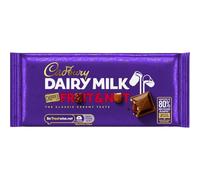 Cadbury Dairy Milk Daim Chocolate Bar, Almond Caramel Crunch, 120 g (Pack of 18)