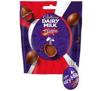 Cadbury Dairy Milk Daim Mini Chocolate Eggs Bag 77g