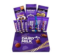 Cadbury Dairy Milk Deluxe Chocolate Hamper, Gift Box of 10 Assorted Chocolate Bars and Bags, 1.04 kg