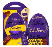 Cadbury Dairy Milk Flake Chocolate Easter Egg, Includes 1 Extra