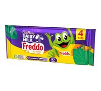 Cadbury Dairy Milk Freddo Caramel Chocolate Bar, Bitesize Treats, 4 x 78 g Bars (Pack of 1)