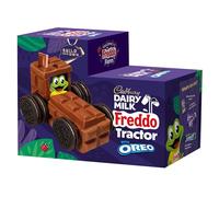 Cadbury Dairy Milk Freddo & Oreo Build Your Own Chocolate Tractor Kit By Cadbury Gifts Direct - Perfect Stocking Filler, Birthday idea, Christmas Eve Activity and more!