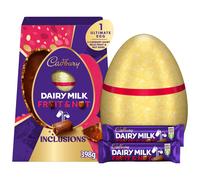 Cadbury Dairy Milk Fruit and Nut Shell Egg 398g Egg For Easter Hunt