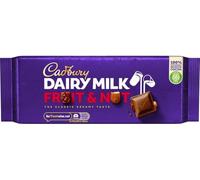 Cadbury Dairy Milk Fruit & Nut Chocolate Bar, The Classic Creamy Taste With Fruit & Nut Pieces, 110 g (Pack of 1)