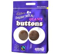 Cadbury Dairy Milk Giant Buttons 175g - Pack of 10