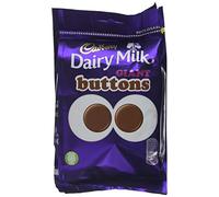 Cadbury Dairy Milk Giant Buttons Chocolate Bag, 119 g (Pack of 10)