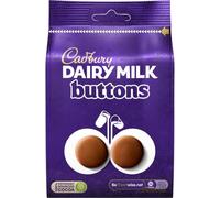 Cadbury Dairy Milk Giant Buttons Chocolate Bag, Delicious Milk Chocolate Treats, 119 g (Pack of 1)