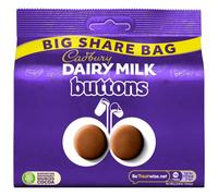 Cadbury Dairy Milk Giant Buttons Chocolate Big Share Bag 1848 g Pack of 1