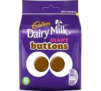 Cadbury Dairy Milk Giant Chocolate Buttons Bag, Creamy Milk Chocolate Buttons, 95 g (Pack of 1)