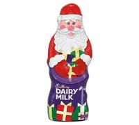 Cadbury Dairy Milk Hollow Santa, Christmas Chocolate, Suitable for Vegetarians, Sustainable Cocoa, Christmas Treat for Stockings or Gifting, 8 x 100 g (Pack of 8)