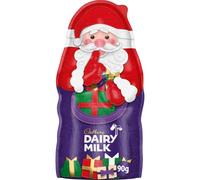 Cadbury Dairy Milk Hollow Santa, Stocking Filler, 90 g (Pack of 1)