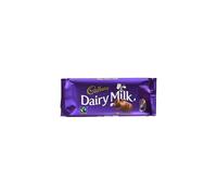 Cadbury Dairy Milk Large Bar 110 g (Pack of 1) Black