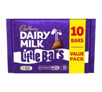 Cadbury Dairy Milk Chocolate Little Bar, 18 g (Pack of 10 Bars)