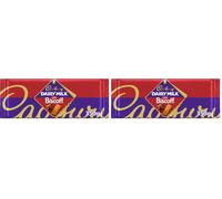 Cadbury Dairy Milk Lotus Biscoff Chocolate Bar, Creamy Taste, 350 g (2-Pack