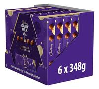 Cadbury Dairy Milk Luxury Chocolate Advent Calendar 348g (Box of 6)