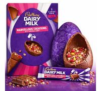 Cadbury Dairy Milk Marvellous Creations Large Chocolate Easter Egg With Jelly Popping Candy Bar Perfect For Easter Egg Hunt Great For Gifts Kids & Adults