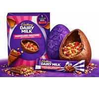 Cadbury Dairy Milk Marvellous Creations Large Chocolate Easter Egg With Jelly Popping Candy Bar Perfect For Easter Egg Hunt Great For Gifts Kids & Adults