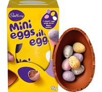Cadbury Dairy Milk Mini Egg Easter Egg, Includes 1 Small Chocolate Shell with Mini Eggs Inside, Gift for Easter, 95 g (Pack of 1)