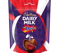 Cadbury Dairy Milk Miniature Daim Chocolate Easter Egg Bag, 77g