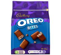 Cadbury Oreo Bites Bag, Milk Chocolate Bites With Oreo Biscuit Pieces, 110 g Share Bag (Pack of 1)