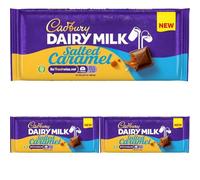 Cadbury Dairy Milk Salted Caramel Chocolate, 120g (Pack of 3)