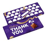 Cadbury Dairy Milk Thank You - Multi Signature Chocolate Gift Bar Extra-Large 850g