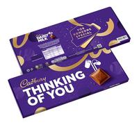 Cadbury Dairy Milk Thinking Of You Gift Chocolate Bar Extra-Large 850g