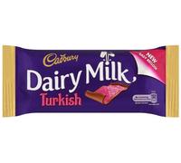 Cadbury Dairy Milk Turkish Delight Chocolate 47 g (Pack of 24)