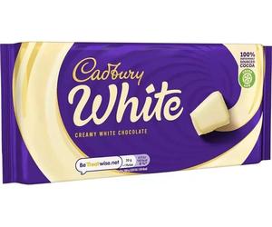 Cadbury Dairy Milk White Chocolate 180g X 2 Perfect Gift For Chocolate Lovers