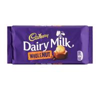Cadbury Dairy Milk Whole Nut Chocolate Bar, 200g